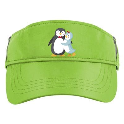 Penguin Couples Gift Wedding Anniversary Valentines Him Her Funny Gift Adult Drive Performance Visor