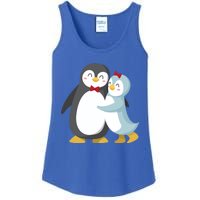 Penguin Couples Gift Wedding Anniversary Valentines Him Her Funny Gift Ladies Essential Tank