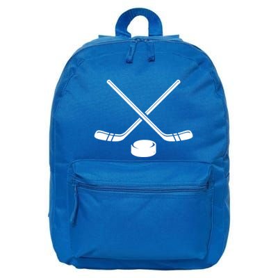 Purple Camo Hockey Purple Camouflage Hockey Sticks Great Gift 16 in Basic Backpack