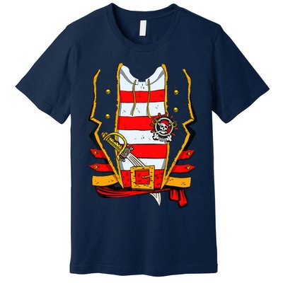 Pirate Costume Halloween For Boy Girl Wo Premium T-Shirt