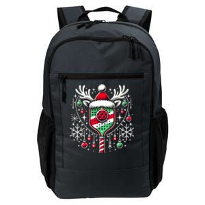 Pickleball Christmas Holiday Reindeer Xmas Pickleball Player Great Gift Daily Commute Backpack