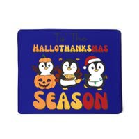 Penguin Christmas Halloween Tis The Hallothanksmas Season Gift Mousepad