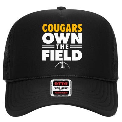 Pulaski County High School Own The Field High Crown Mesh Back Trucker Hat