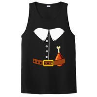 Pilgrim Costume Hat And Thanksgiving Turkey Day Graphic PosiCharge Competitor Tank