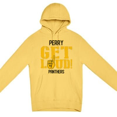 Perry County High School Get Loud Vikings Premium Pullover Hoodie