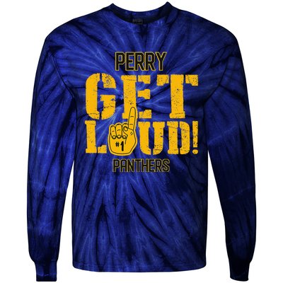 Perry County High School Get Loud Vikings Tie-Dye Long Sleeve Shirt