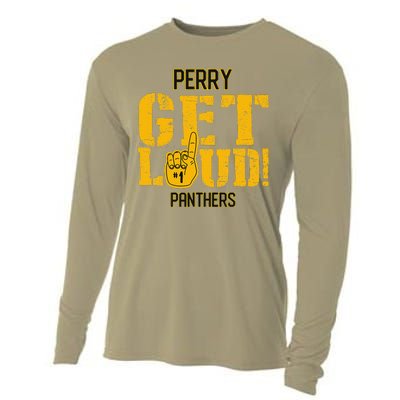 Perry County High School Get Loud Vikings Cooling Performance Long Sleeve Crew