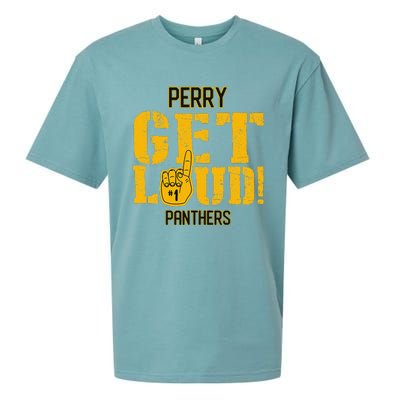 Perry County High School Get Loud Vikings Sueded Cloud Jersey T-Shirt