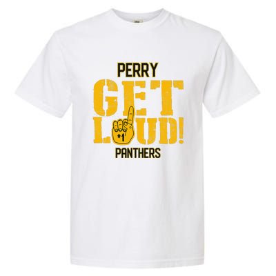 Perry County High School Get Loud Vikings Garment-Dyed Heavyweight T-Shirt