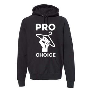 Prochoice Coat Hanger Premium Hoodie