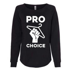 Prochoice Coat Hanger Womens California Wash Sweatshirt