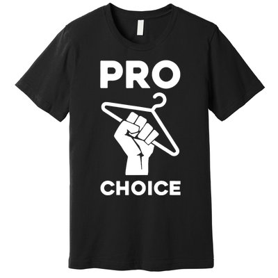 Prochoice Coat Hanger Premium T-Shirt