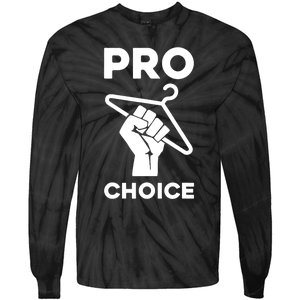 Prochoice Coat Hanger Tie-Dye Long Sleeve Shirt