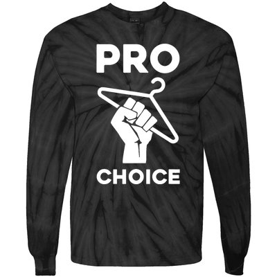 Prochoice Coat Hanger Tie-Dye Long Sleeve Shirt