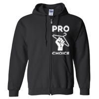 Prochoice Coat Hanger Full Zip Hoodie