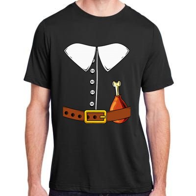 Pilgrim Costume Hat Colonist Thanksgiving Adult ChromaSoft Performance T-Shirt