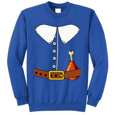 Pilgrim Costume Hat Colonist Thanksgiving Sweatshirt