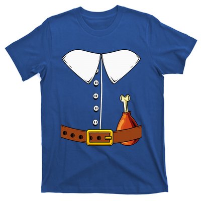 Pilgrim Costume Hat Colonist Thanksgiving T-Shirt