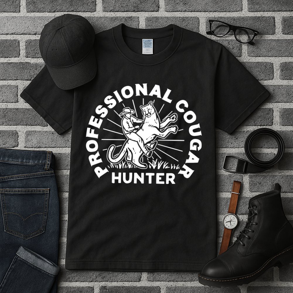 Professional Cougar Hunter Tall T-Shirt