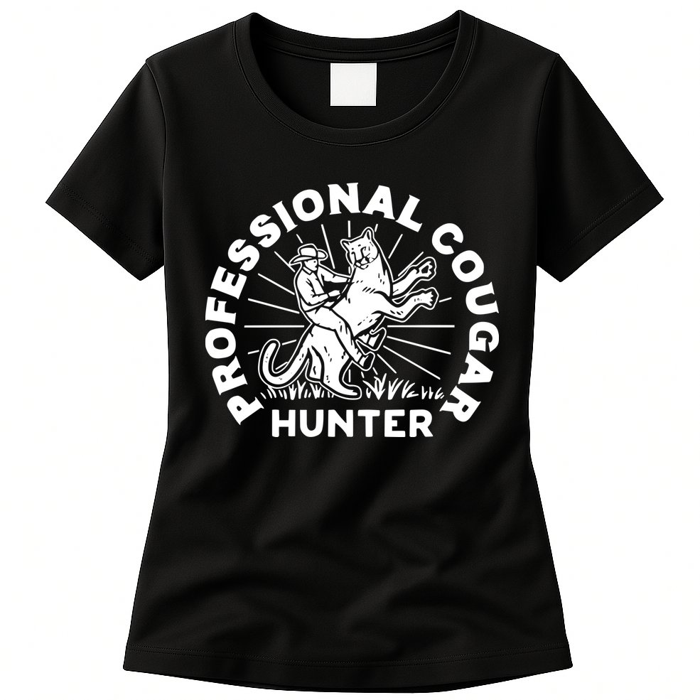 Professional Cougar Hunter Womens T-Shirt
