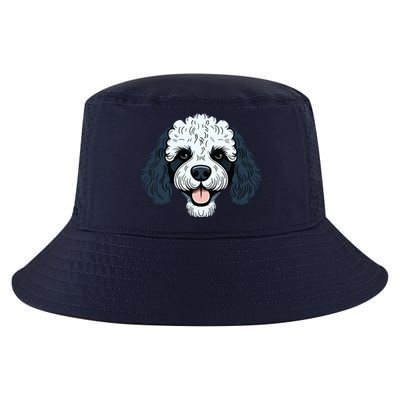 Poodle Cute Happy Little Puppy Dog Face Parti Poodle Owner Cool Comfort Performance Bucket Hat