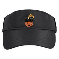 Pumpkin Cat Halloween Cute Festive Adult Drive Performance Visor