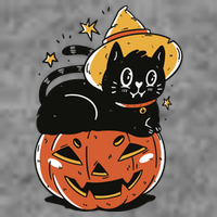 Pumpkin Cat Halloween Cute Festive Hoodie