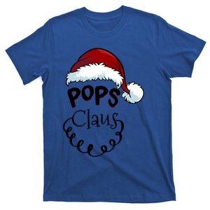 Pops Claus Happy New Santa Claus Family Christmas Gift T-Shirt