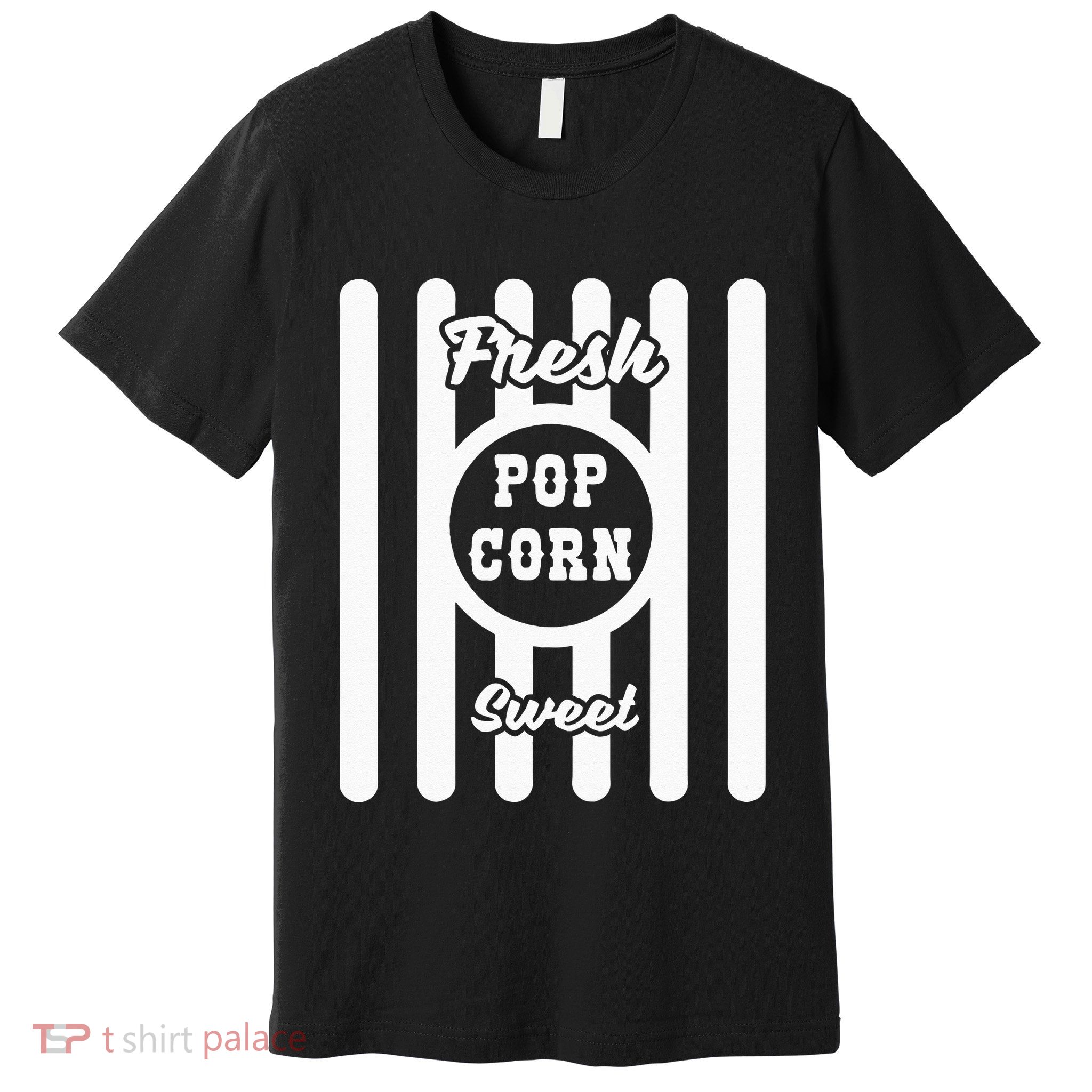Popcorn Carnival Halloween Costume Cinema Premium T-Shirt