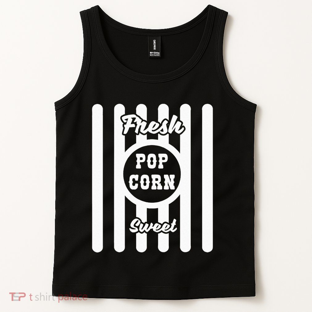 Popcorn Carnival Halloween Costume Cinema Tank Top