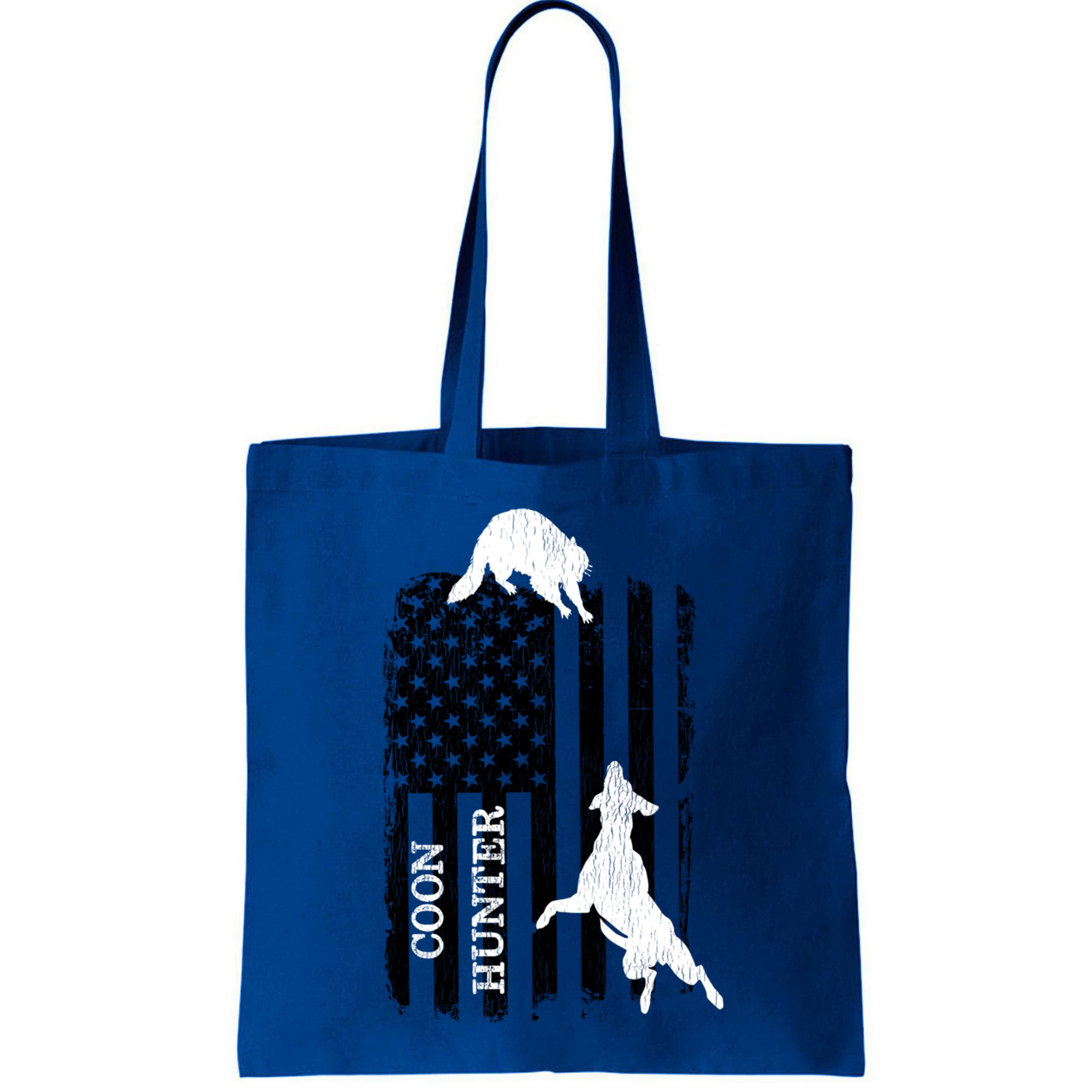 Patriotic Coon Hunting Dogs American Flag Gift Bag