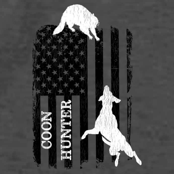 Patriotic Coon Hunting Dogs American Flag Gift Vector Backpack