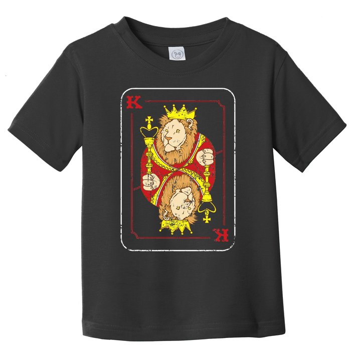 Poker Card Horoscope Zodiac Leo  Toddler T-Shirt