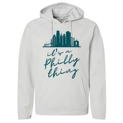 Philadelphia Citizen | It's A Philly Thing Performance Fleece Hoodie