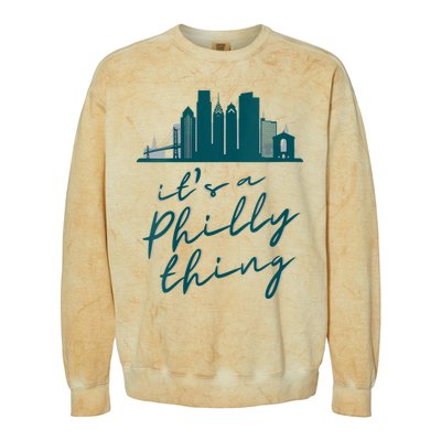 Philadelphia Citizen | It's A Philly Thing Colorblast Crewneck Sweatshirt