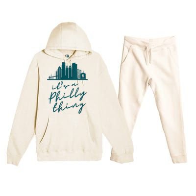 Philadelphia Citizen | It's A Philly Thing Premium Hooded Sweatsuit Set