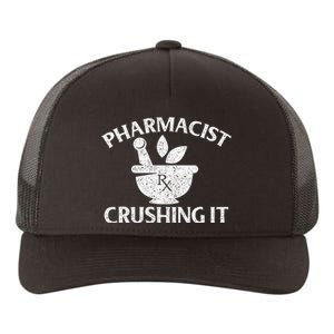 Pharmacist Crushing It Pharmacy Technician Pharmaceutical Yupoong Adult 5-Panel Trucker Hat