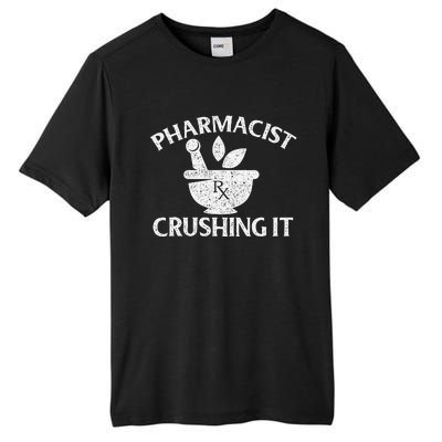 Pharmacist Crushing It Pharmacy Technician Pharmaceutical Tall Fusion ChromaSoft Performance T-Shirt