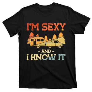 Pull caravan Im Sexy and I Know it Camping T-Shirt