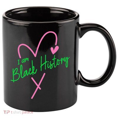 Pretty cute I am black history aka tee 11oz C Handle Ceramic Mug