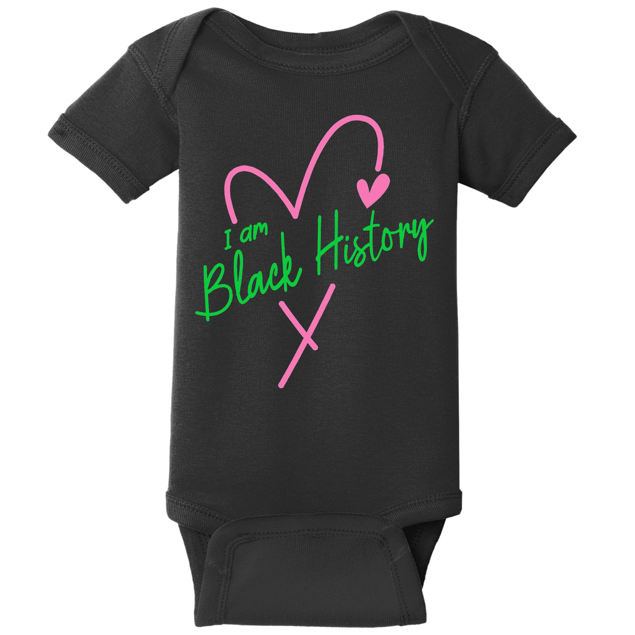 Pretty cute I am black history aka tee Baby Bodysuit