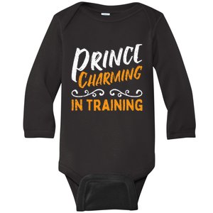 Prince Charming In Training Fairy Tale Hero Baby Long Sleeve Bodysuit