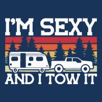 Pull Caravan Im Sexy And I Tow It Camping Infant Baby Jersey Bodysuit