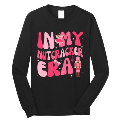 Pink Christmas In My Nutcracker Era Pink Nutcracker Ballet  Long Sleeve Shirt