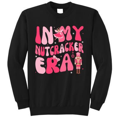 Pink Christmas In My Nutcracker Era Pink Nutcracker Ballet  Sweatshirt