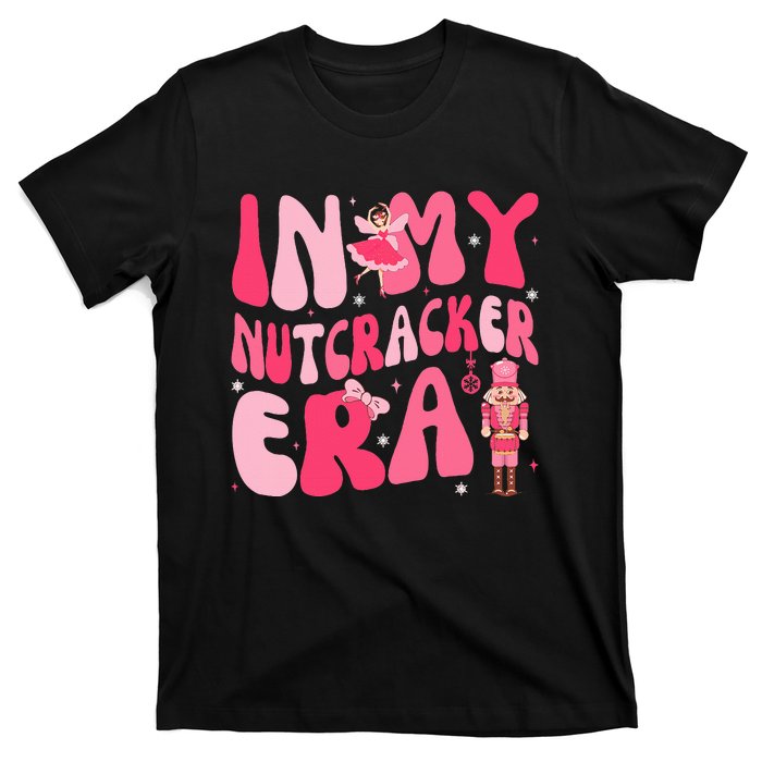 Pink Christmas In My Nutcracker Era Pink Nutcracker Ballet  T-Shirt