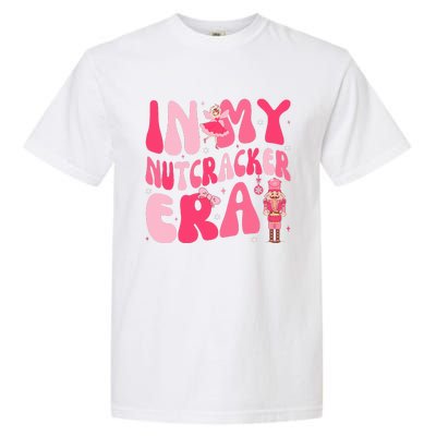 Pink Christmas In My Nutcracker Era Pink Nutcracker Ballet  Garment-Dyed Heavyweight T-Shirt