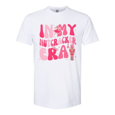 Pink Christmas In My Nutcracker Era Pink Nutcracker Ballet  Softstyle CVC T-Shirt