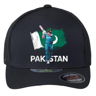 Pakistan Cricket Jersey 2024 Cricket Flag Of Pakistan Flexfit Unipanel Trucker Cap