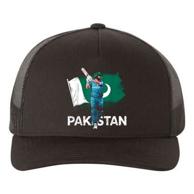 Pakistan Cricket Jersey 2024 Cricket Flag Of Pakistan Yupoong Adult 5-Panel Trucker Hat